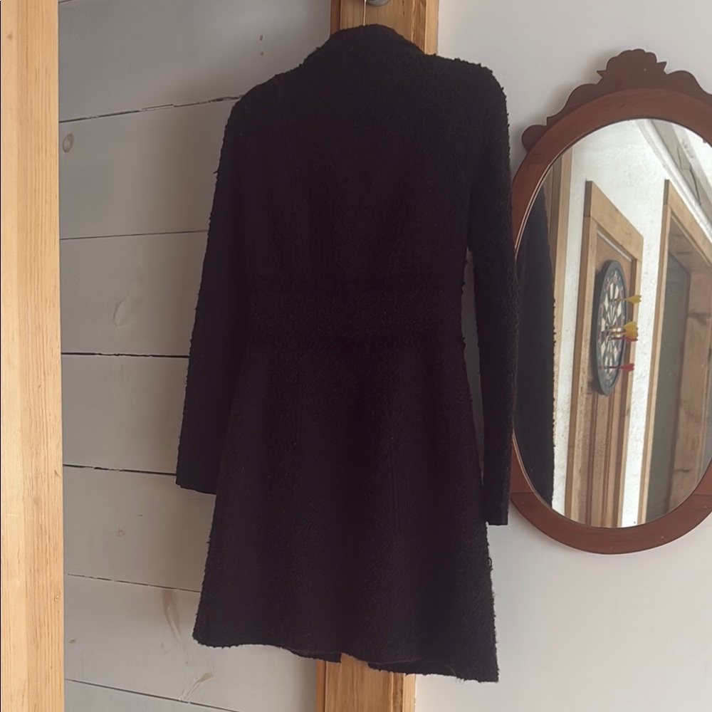 nanette lepore coat brown/black medium - Picture 8 of 8